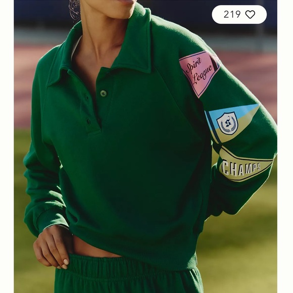 Sundry Raglan Flag Sweatshirt - Picture 1 of 5